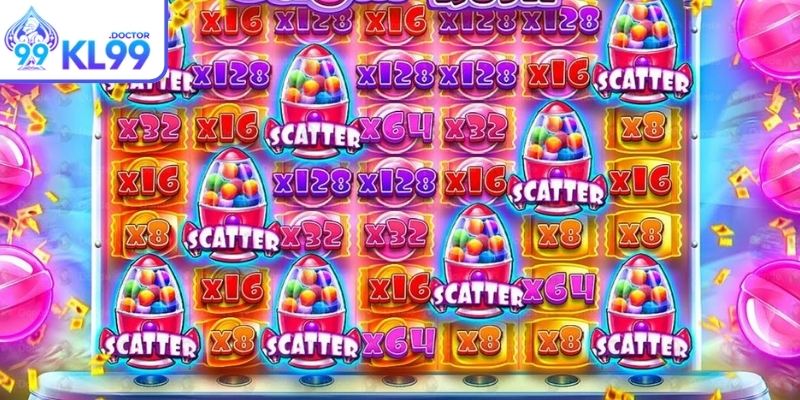 Bữa Tiệc Kẹo Ngọt Đá Quý KL99 Cùng Tầng Hiệu Ứng Mở Rộng 2 Cơ hội mở tầng thưởng qua loạt hiệu ứng đặc sắc