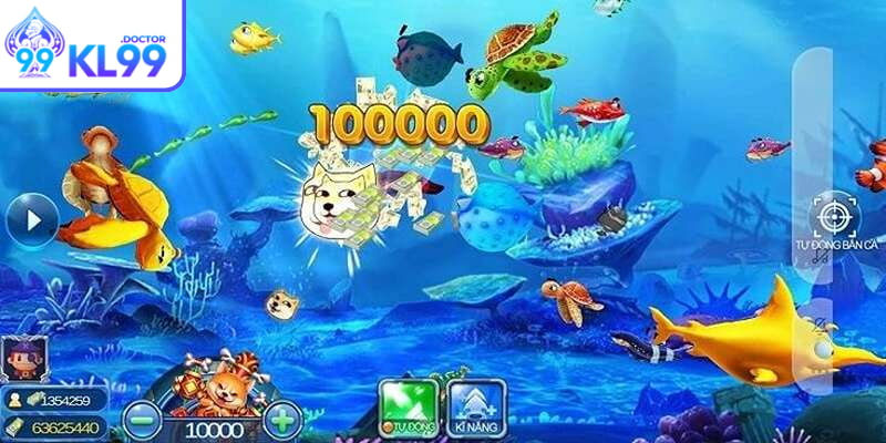 Jackpot Vua Đại Dương KL99 - Cơ Chế Tăng Thưởng Hấp Dẫn 2 Mỗi biểu tượng là mỗi mức điểm khác nhau