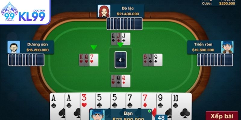 Hệ thống Phỏm KL99 chấm điểm tự động, trải nghiệm công bằng