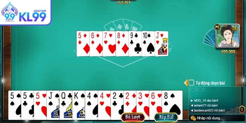 Tiến Lên KL99 – Trải Nghiệm Bài Miền Nam Chuẩn, Hấp Dẫn 1 Tiến lên KL99 giữ trọn nét dân gian, nâng tầm hiện đại