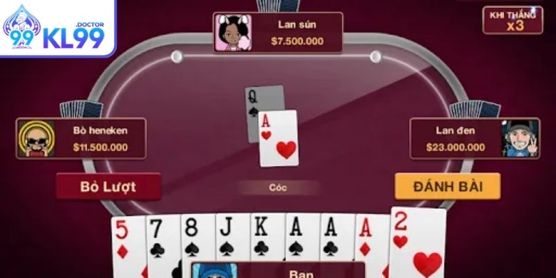 Tiến Lên KL99 – Trải Nghiệm Bài Miền Nam Chuẩn, Hấp Dẫn 3 Quan sát thông minh, giữ bài hợp lý để làm chủ ván đấu