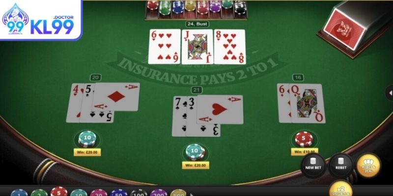 Xì Dách KL99 – Bài 21 Điểm Luật Chuẩn Xác Hiện Đại 3 Quan sát kỹ, tính toán chuẩn xác chiến thắng từng ván